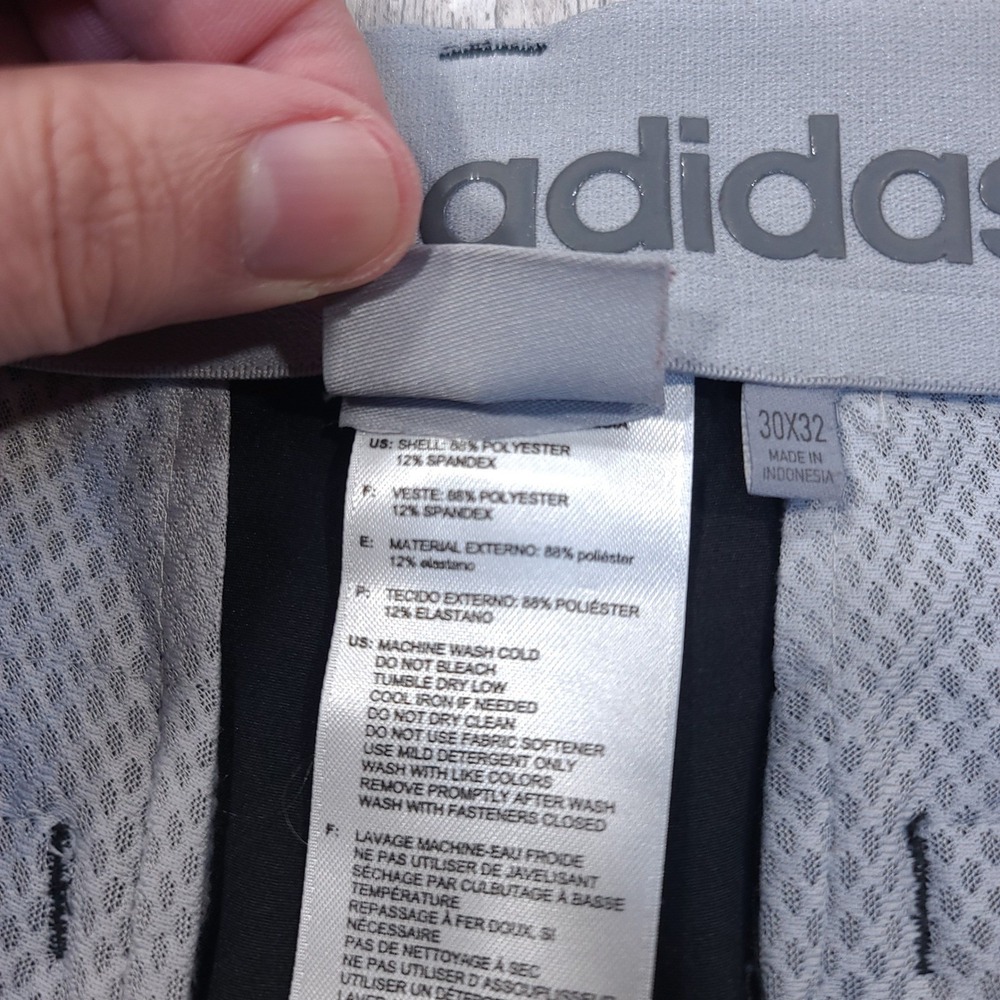 Adidas Golf Pants Mens 30x31 Black Ultimate365 Performance Stretch Chino - Picture 8 of 9